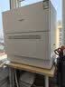 松下（Panasonic）台式洗碗机二代H1D【小尺寸大容积58L】独立烘干 80℃高温除菌 洗烘一体 软水系统 家用台面独立式 实拍图