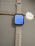 Apple/苹果 Watch S11 智能手表GPS款46毫米玫瑰金色铝金属表壳淡桃粉色运动型表带S/M MEVT4CH/B情人节 实拍图