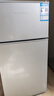 新飞冰箱小型租房用 一级能效冷 藏冷冻两用1-2人家用小冰箱 出租房双门电冰箱办公室两门 26年旗舰 76A一级能效【带净味盒】银 晒单实拍图