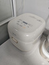 美的（Midea）【价保618】小碧玉电饭煲2-3人3升0氟有钛陶瓷白玉内胆家用电饭锅煮粥智能预约多功能多用锅RE360 实拍图
