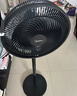 美的（Midea）【超级单品】七叶轻音立式电风扇家用柔风落地扇台式桌面小型风扇大风量节能摇头宿舍电扇 SAF30AB 实拍图