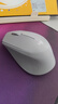 罗技（Logitech）M330 轻音鼠标 无线鼠标 办公鼠标 右手鼠标 带无线微型接收器 灰色 实拍图