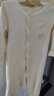 爱宝适婴儿连体衣春秋纯棉宝宝哈衣爬服新生儿衣服睡衣黄色90cm  T142 实拍图