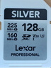 雷克沙（Lexar）64GB SD存储卡 U3 V30 佳能索尼富士尼康相机高速SD卡 读225MB/s 写110MB/s 4K超清录制 SD银卡 实拍图