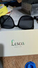 LESCA LUNETIERgm墨镜女高级感2026新款大框防紫外线开车专用偏光太阳眼镜男圆脸 实拍图