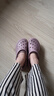 斯凯奇（Skechers）透气洞洞鞋女士外穿包头泡泡鞋舒适厚底软底凉拖鞋 实拍图