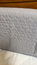 艾薇 A类夹棉枕套枕芯隔离层家用防头油隔脏枕头套48x74cm一只 无印灰 实拍图