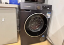 西门子（SIEMENS）iQ300 10公斤洗烘一体机 全自动变频滚筒洗衣机大容量 热风清新 智能除渍 除菌除螨 羽绒服洗 WN54A2X10W 洗烘一体 实拍图