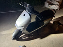 九号（Ninebot）N85C电动摩托车 9号电动电瓶车成人小型铅酸电摩-吉利银 实拍图