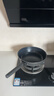 三禾无涂层不粘炒锅炒菜锅钛合金钛钛锅32cm天穹黑配钢铲LC32S1 实拍图