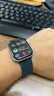 Apple/苹果 Watch S11 智能手表GPS款46毫米银色铝金属表壳雾紫色运动型表带M/L MEVX4CH/B情人节 实拍图