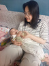 翘脚鸭婴儿衣服新生儿夏季薄款连体衣纯棉夏天爬爬服满月男女宝宝睡衣80 实拍图