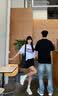 Dickies女士帆布鞋潮流休闲鞋子布鞋低帮百搭平底鞋 米色 37 实拍图