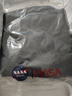 NASA GISS休闲裤男宽松直筒阔腿裤潮流长裤子 黑色直筒常规 (185/88A)2XL 实拍图