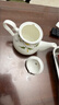 金岚玉骨瓷花茶壶泡瓷茶壶小壶沏茶壶凉水壶单壶小号家用水具 香榭丽舍-玉兰壶1个 800ml 实拍图