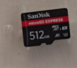 闪迪（SanDisk）512GB TF(MicroSD Express)内存卡 读880MB/s 写650MB/s 适配运动相机无人机 Switch2游戏机存储卡 实拍图