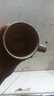 马克杯ins风萨摩叠叠学生牛奶杯可爱大容量喝水杯家用陶瓷杯 咖色小狗摩叠叠杯 实拍图