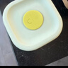 乐扣乐扣辅食盒玻璃保鲜盒可蒸煮迷你辅食工具宝宝蒸蛋碗姜黄圆形儿童饭盒 实拍图
