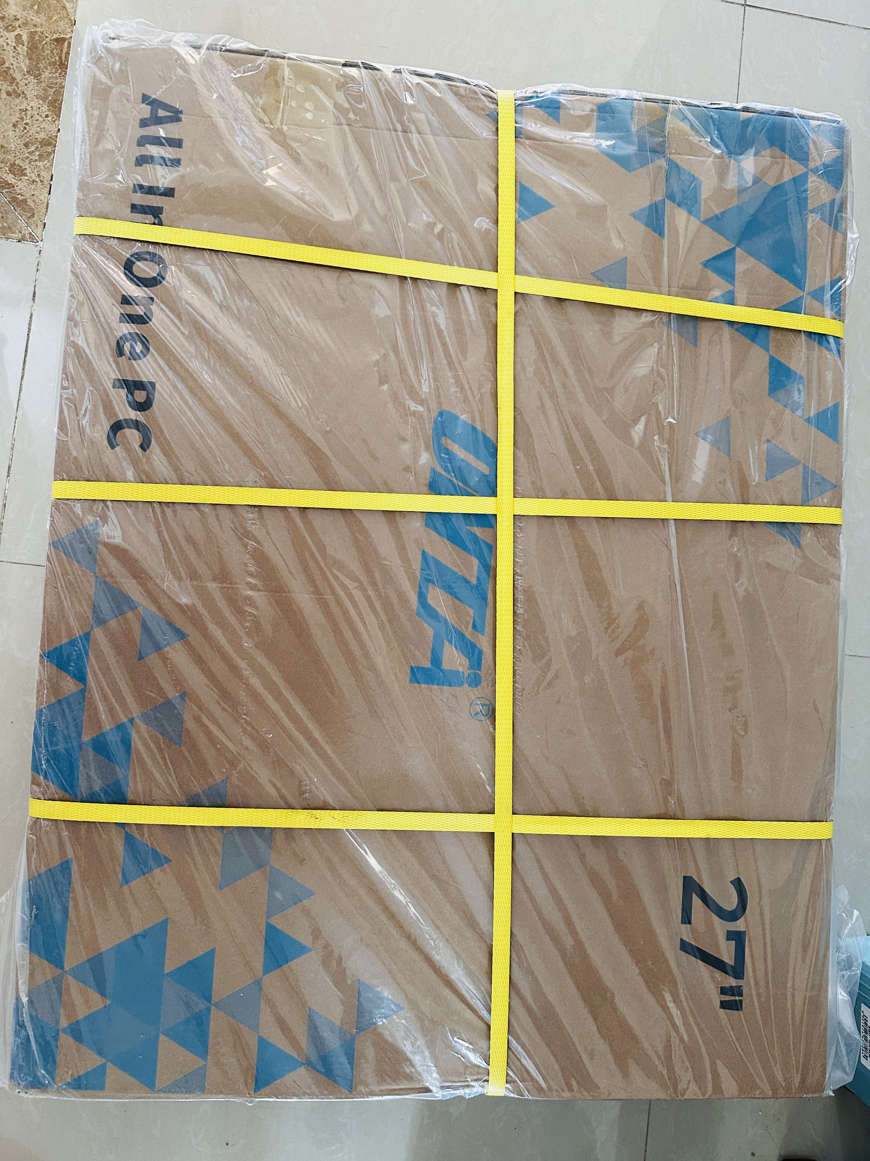ONTA 商用办公家用一体机台式电脑主机全套 27英寸/酷睿i7/8G/256G 实拍图