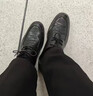 波图蕾斯英伦男士商务休闲鞋正装皮鞋男系带耐磨通勤婚鞋男 9829 黑色 41 实拍图