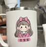  304不锈钢漱口杯一家三口四口刷牙杯亲子牙刷杯儿童洗漱杯牙缸杯 实拍图