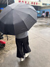小米同款全自动雨伞大号加固伞女晴雨两用遮阳抗风防晒太阳伞男折叠 【224骨】加固自动伞-曜黑 实拍图