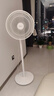 美的（Midea）【品质推荐】七叶轻音柔风电风扇/家用省电落地扇/台式电扇/广角摇头节能宿舍小型风扇 SAE35CA 实拍图