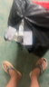 策息裤子男夏季冰丝薄款休闲裤阔腿直筒长裤宽松卫裤运动男裤 黑+深灰【两件装】 2XL -建议140-150斤左右 实拍图
