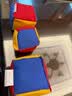 杜威克沙包丢投掷玩具儿童幼儿园小学生手工耐磨帆布团建道具三色3只装 实拍图