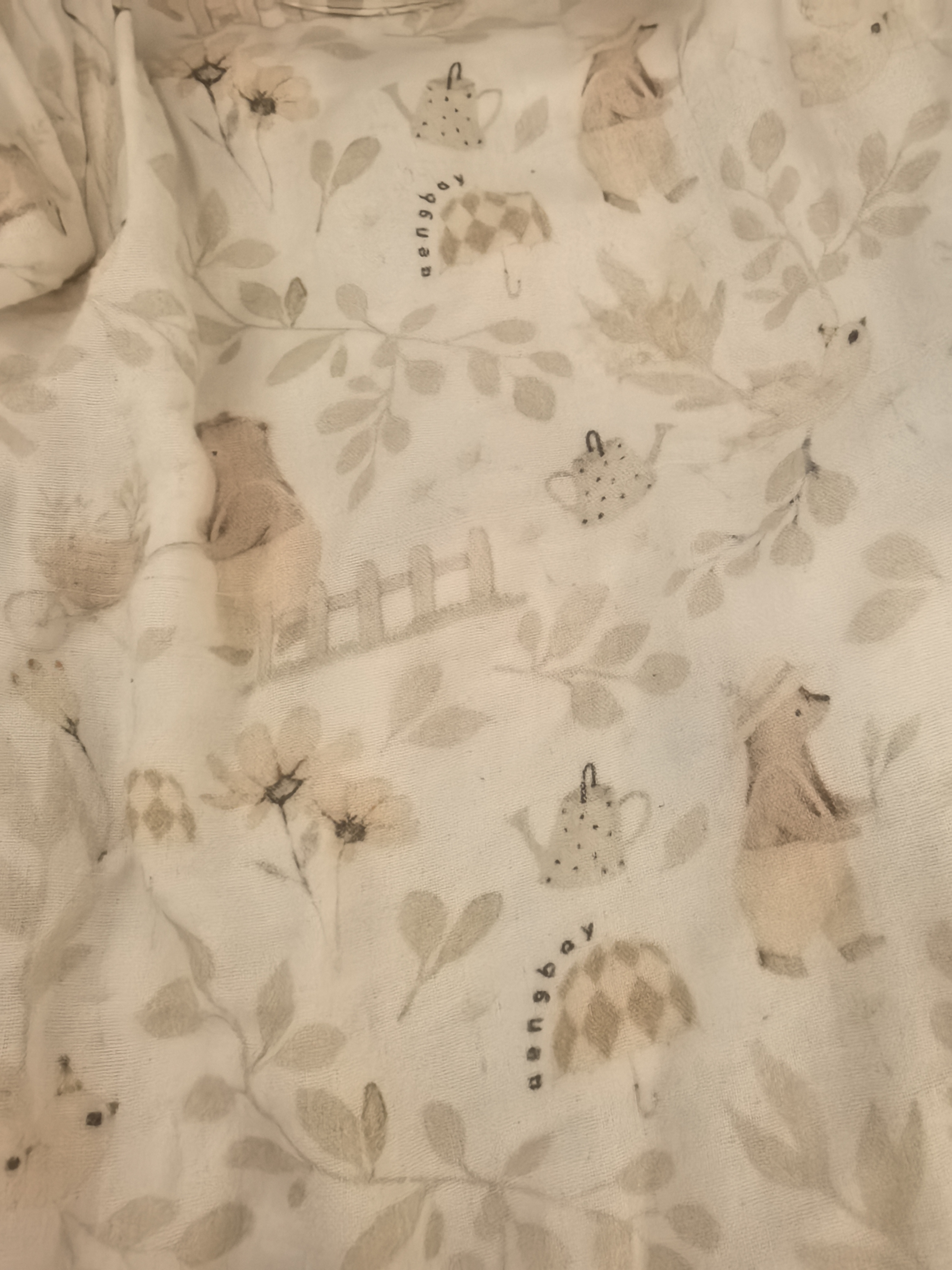 Aengbay昂贝 [冰莫®]婴儿睡衣夏季家居服宝宝连体衣睡袍新生儿睡袋薄款 绿色 73cm 实拍图