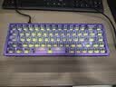 达尔优（DAREU）COOL68Pro磁轴键盘电竞游戏机械键盘铝合金键盘热插拔RGB灯箱无畏契约68配列COOl68pro 紫色 实拍图