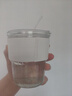 杯子玻璃杯家用加厚防烫咖啡杯学生办公室喝水杯 竹节杯 白色 320ml1只 优质玻璃 实拍图