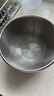 三四钢®不锈钢沥水篮304淘米神器洗菜盆沥水盆筛漏盆食品级淘米水果盆 沥水篮：22cm 1个 符合新国标GB检测 实拍图