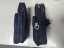 途尊手机包女斜挎迷你小包包夏季装手机布袋竖挂脖便携手腕零钱包 XK005蓝色大号 实拍图