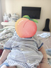 舒贝怡2件装婴儿衣服夏季薄款新生儿连体衣短袖哈衣儿童爬服藏青73CM 实拍图
