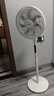 美的（Midea）【闪拆系列】一键闪电拆装直流变频家用语音电风扇一级能效轻音落地扇大风力卧室立式电扇SDJ30BC 实拍图