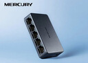 水星（MERCURY）5口千兆交换机 4口网线网络分线器 家用宿舍监控分流器 兼容百兆 SG105C黑色 实拍图