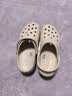 卡骆驰（CROCS）白鹿同款云朵洞洞鞋|206750 骨白色-2Y2 35(220mm) 实拍图