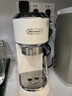 德龙（Delonghi）【价保618】咖啡机半自动咖啡机家用美式意式浓缩泵压式专业不锈钢手动打奶泡EC885.CR EX:4奶油白 实拍图