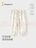 童泰（TONGTAI）婴儿裤子夏季宝宝长裤儿童休闲外出防蚊裤男女童束脚裤红色73cm 实拍图