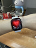 Apple/苹果 Watch S11 智能手表GPS款42毫米玫瑰金色铝金属表壳淡桃粉色运动型表带S/M MEUN4CH/B情人节 实拍图