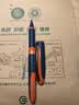 施耐德（Schneider）直液式中性笔 大容量签字笔办公学生考试用水笔开学必备用品0.6mm纤维尖星际-橙杆蓝芯183023 实拍图