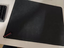 CHERRY樱桃 鼠标垫中号 办公桌垫 键盘垫 游戏鼠标垫 高密纤维顺滑鼠标垫 黑色细面 360*280*4mm 实拍图