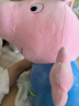 小猪佩奇毛绒玩具公仔佩琪抱枕宝宝安抚玩偶生日六一儿童节礼物46cm乔治 实拍图