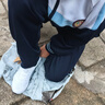 海尔斯立定跳远鞋三级跳中考体育专用鞋田径训练比赛男女学生运动跑步鞋 升级版白色868（正常码数） 39 实拍图