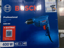 博世（BOSCH）电钻手电钻400瓦功率马达自锁夹头15件附件套装GBM 400 KLE 实拍图