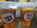 拜杰奶茶杯一次性杯子饮品杯食品级咖啡杯带盖带吸管+贴纸 500ML*10套 实拍图