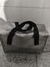 绝火锂电池收纳袋防灾手机防爆袋耐高温防火安全防爆袋电池收纳袋 银灰色手提防爆盒 26*13*15CM（魔术贴款） 实拍图