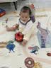 babycare防摔枕头部保护垫婴儿防摔护头枕学步防撞头水晶绒 奥尼克狮子 实拍图