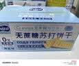 eviza海盐味苏打饼干无糖食品碱性食物孕妇小零食咸味早餐梳打饼胃酸 海盐味苏打饼*2箱 实拍图